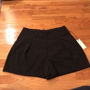 Black Stretchy Shorts